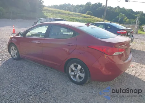 2011 Hyundai Elantra Gls (Ulsan Plant) from USA, damaged, VIN KMHDH4AE7BU097569